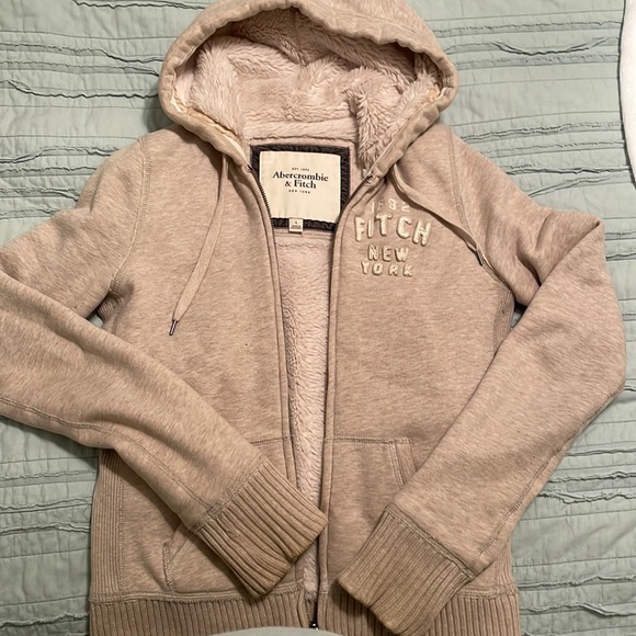 Abercrombie & Fitch Tops Vintage Abercrombie Fitch Fur Hoodie